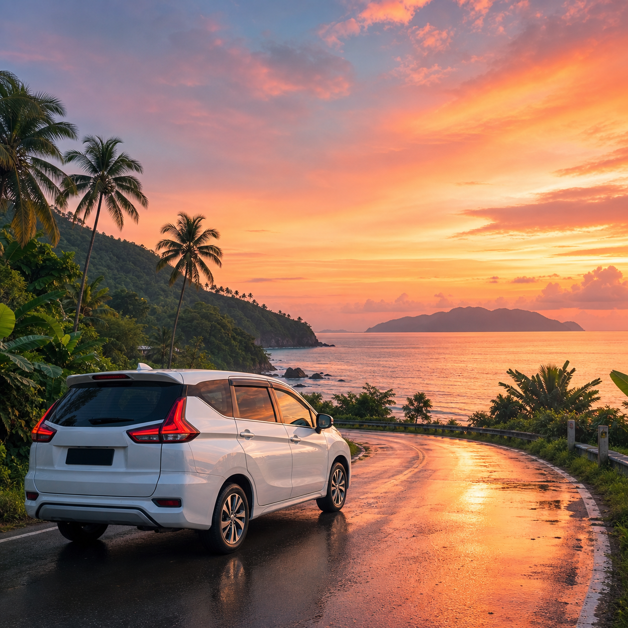SEWA Car Rental & Tours car in Sabah